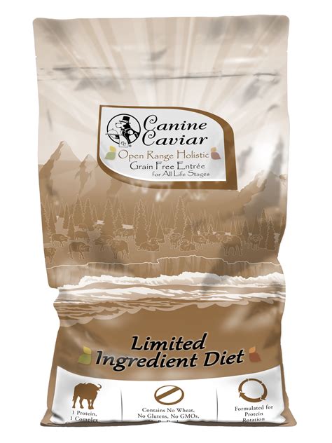 Canine caviar - Canine Caviar alkaline entrée for all life stages is a L.I.D. Limited ingredient alkaline diet that is a complete and balanced formula intended for moderately active dogs, growing puppies, breeding animals, and is ideal for dogs with sensitive digestive tracts. This kibble is ideal for the growth of medium and large dog Breed puppies.